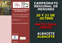Campeonato Regional de Menores Castilla La Mancha 2018
