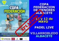4ª Prueba Copa Federación de Menores 2019 Albacete