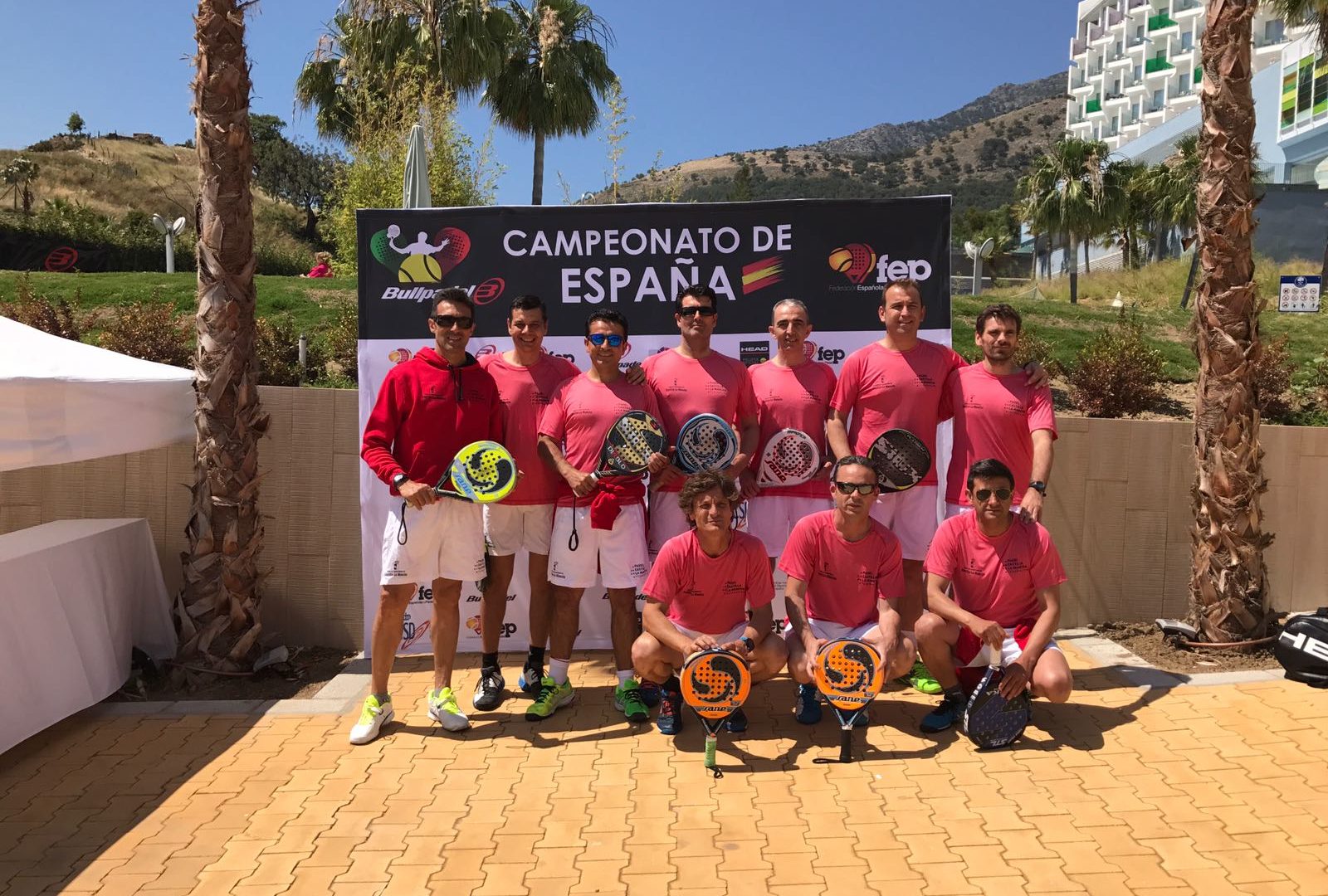 El equipo de veteranos de Castilla La Mancha acaba en 6º lugar de la 2ª categoría en el Campeonato de España