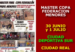 Master Copa Federación de Menores 2018