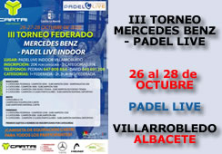 III Torneo Mercedes Benz - Padel Live Indoor