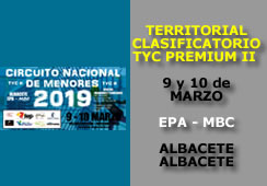 Torneo Territorial CLM Clasificatorio para el TyC Premium II