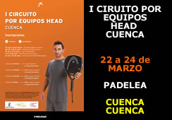 I Circuito por Equipos HEAD - Cuenca - 1ª Prueba: Padelea