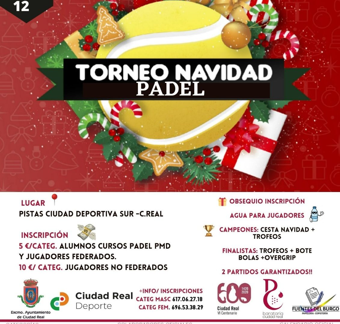 Torneo de Navidad Patronato Municipal de Deportes de Ciudad Real